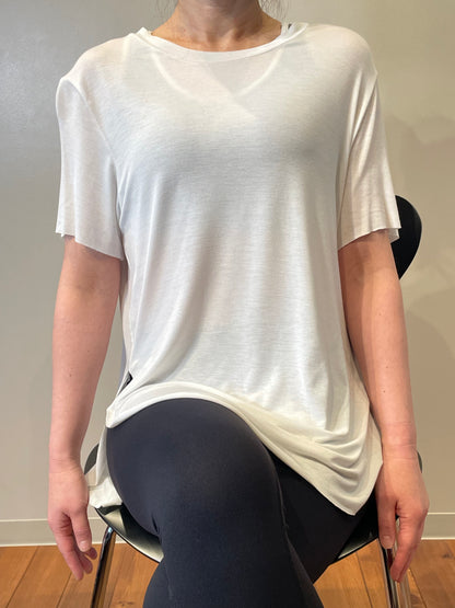 LITHE TEE　WHITE/003