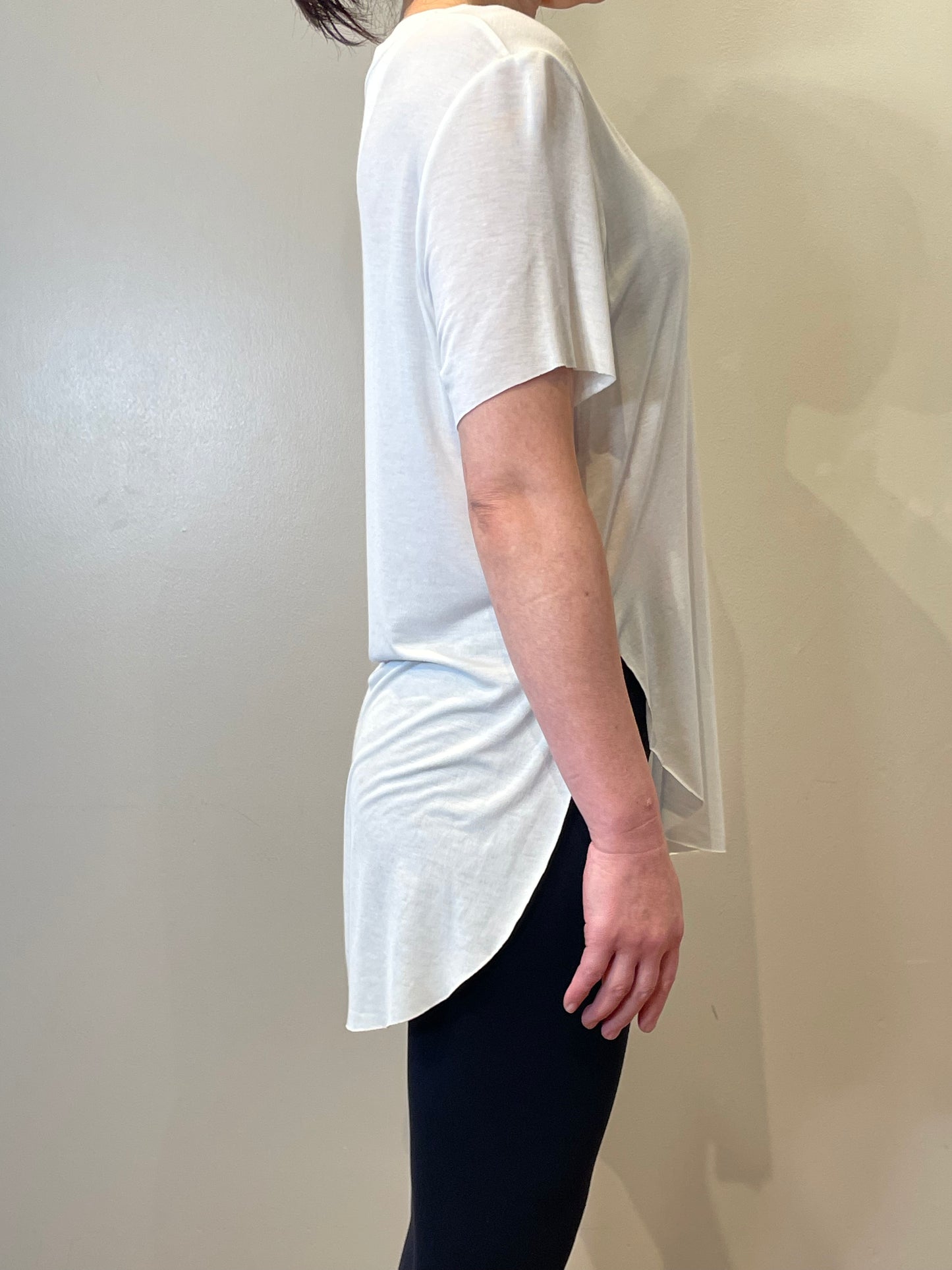 LITHE TEE　WHITE/003